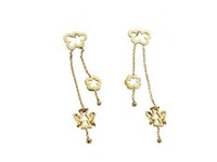 Ohrringe Roberto Giannotti Dame Angeli in Gelbgold OR301G - OR301G